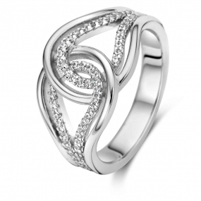 Bague Argent Zirconium - Naiomy Silver - Femme - Geneva - N3S78