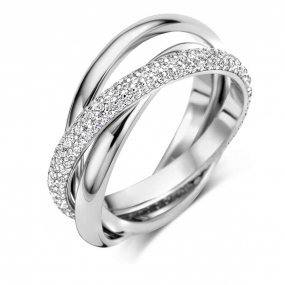 Bague Argent Zirconium - Naiomy Silver - Femme - Louna - N3S66