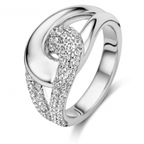 Bague Argent Zirconium - Naiomy Silver - Femme - Ondine - N3S57