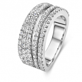 Bague Argent Zirconium - Naiomy Silver - Femme - Sandrine - N3S54