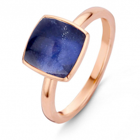 Bague Cristal de Roche sur Sodalite  One More - Pantelleria   - Pantelleria 051576NS 
