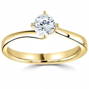 Bague solitaire 0.25 ct Koralie - R1-137