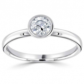 Bague de fianailles 0.30 ct Cecilia - R1-1244