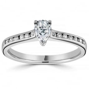 Bague de Fianailles Accompagne  Larissa 0.30 ct - R1-1233