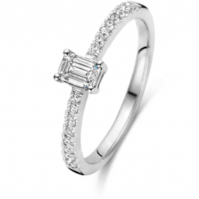 Bague de Fianailles accompagnes Alize 0.30 ct - 91PT43A