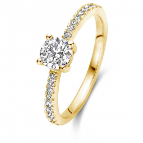 Bague de Fianailles accompagnes Gabriela 0.50 ct - 91RH51A