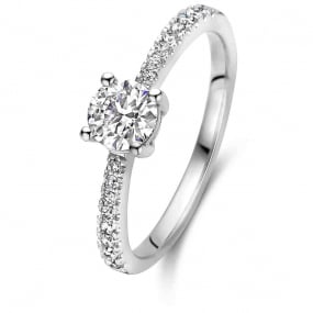 Bague de Fianailles accompagnes Ilaria 0.50 ct - 91PS51A