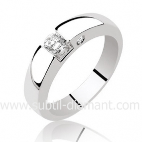 Bague solitaire Bague solitaire 0.14 ct Fannie - 7150-91J533