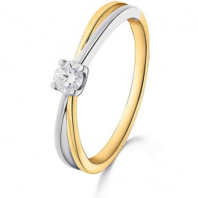 Bague Diamant 0.12 ct Akira - 9A2732A