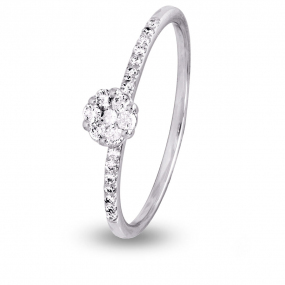 Bague diamant 0.2 ct Poerava - 1.1666.21