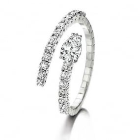 Bague diamant 0.73 ct Tania - 056194-A