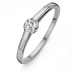 Bague Diamant B*Diamond 0.19 carat en Or Blanc  - 91FE37A-