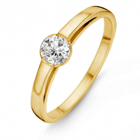 Bague Diamant B*Diamond 0.23 carat en Or Jaune  - 91FE40A-