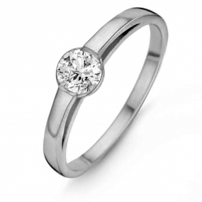 Bague Diamant B*Diamond 0.34 carat en Or Blanc  - 91FE45A-