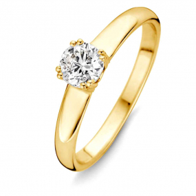 Bague Diamant B*Diamond 0.44 carat en Or Jaune  - 91CC48A-