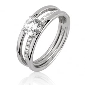 Bague diamant femme 1 ct Rosie - 91ZH58