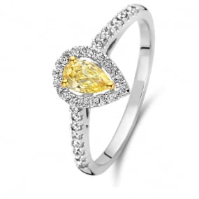 Bague Diamant Jaune 0.39 ct Lorelei - 91QL43A5