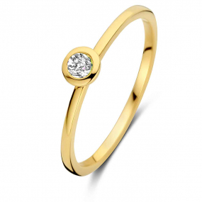 Bague Diamant Solitaire 0.09 ct  Mlanie - 067132A