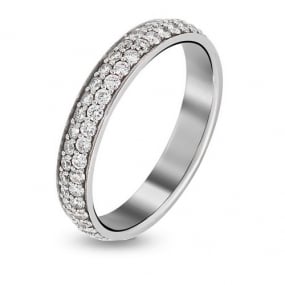 Bague diamant tour complet 0.98 ct Kimberley - 158212-tc