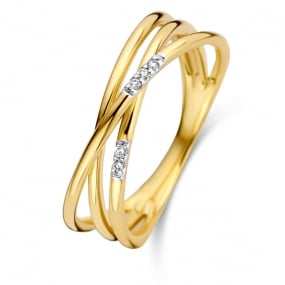 Bague Diamants 0.03 ct Lena - 063031A