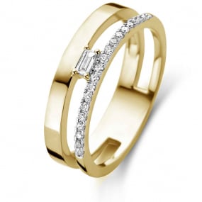 Bague Diamants 0.06 ct Lara - 063536A