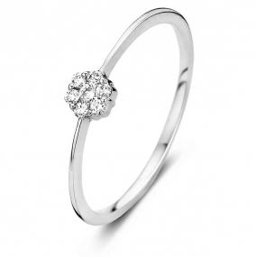 Bague Diamants 0.09 ct  - 91DL09A