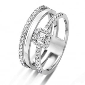 Bague Diamants 0.10 ct Thia - 067996A