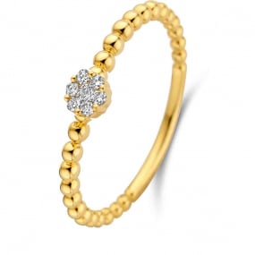 Bague Diamants 0.11 ct Clarisse - 91NK11A