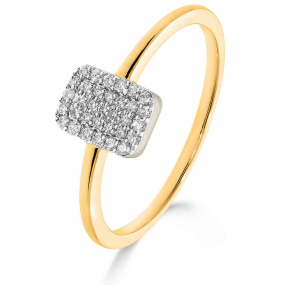 Bague Diamants 0.14 ct Chizuko - 063238A