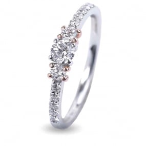 Bague Diamants 0.20 ct  - AN3273BR