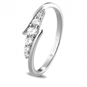 Bague Diamants 0.28 ct  - 74B0074