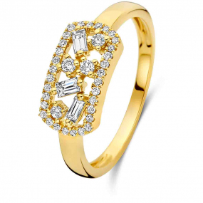 Bague Diamants 0.28 ct Avera - 067378A