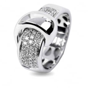 Bague Diamant 0.3 ct Krystale - AN3406B