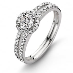 Bague Diamants 0.30 ct  - 9A5642A