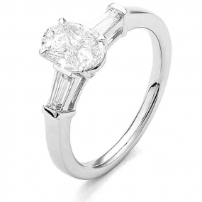 Bague diamants 0.36 ct Paula - RD436