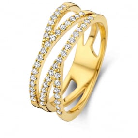 Bague Diamants 0.36 ct Tahiata - 065689A