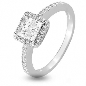 Bague Diamants 0.58 ct Arianne - 1.6092.21