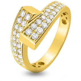 Bague Diamants 0.65 ct  - 1.6129.20