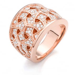 Bague Diamants 0.9 ct Floralie - RD725