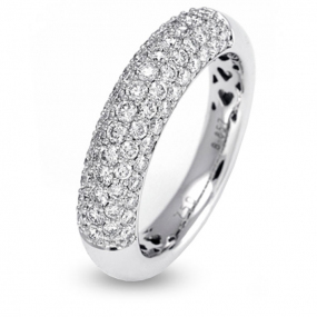 bague diamants 1 ct  - R3273FMPWA014