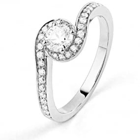 bague diamants Barbara 0.43 ct - RA261