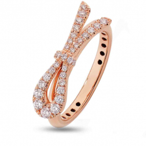 Bague Diamants Emma Gioielliamo 0.34 ct Saya - KGA-583R-ROSE