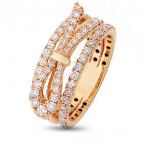 Bague Diamants Emma Gioielliamo 0.94 ct Asya - KGA-586R-JAUNE