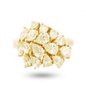 Bague Diamant Jaune 2.6 ct Maiya - AN3568G/Fancy