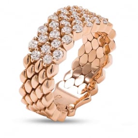 Bague Diamants Maille 0.97 ct  - AN3707