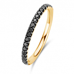 Bague Diamants Noirs One More 0.32 ct  - Ischia 91AF16A2 
