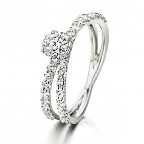 Bague Diamants Romantique 0.50 ct - 91GW51