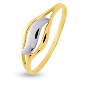 Bague en 2 Ors 1.35 g Cur