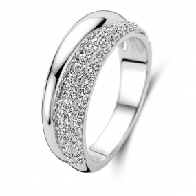 Bague en argent et oxydes de zirconium  - Naiomy Silver - Margaux