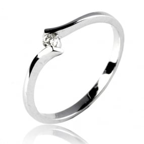 Bague en diamant 0.05 ct Constance - 11830 BT 0.05